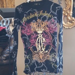 Christian Audigier Long sleeve T shirt